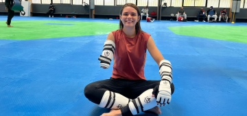Atleta UNIESP, Silvana Fernandes participa de treinamento internacional de parataekwondo