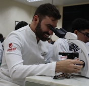 Biomedicina abre semestre com palestra do presidente da Associação Biomédica da Paraíba