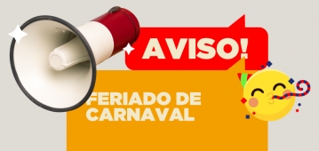 COMUNICADO: Feriado de Carnaval