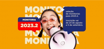 COOPERE divulga chamada de seleção para monitores de 2023.2