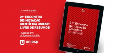 Editora UNIESP publica livro de resumos do 21º Encontro de Iniciação Científica
