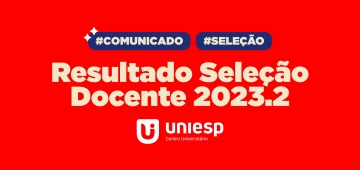Resultado Final da Seleção Docente 2023.2