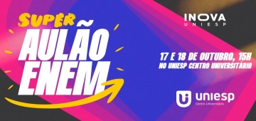 Super Aulão do ENEM acontece gratuitamente nos dias 17 e 18 de outubro