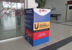 UNIESP disponibiliza ponto de coleta para descarte consciente de medicamentos